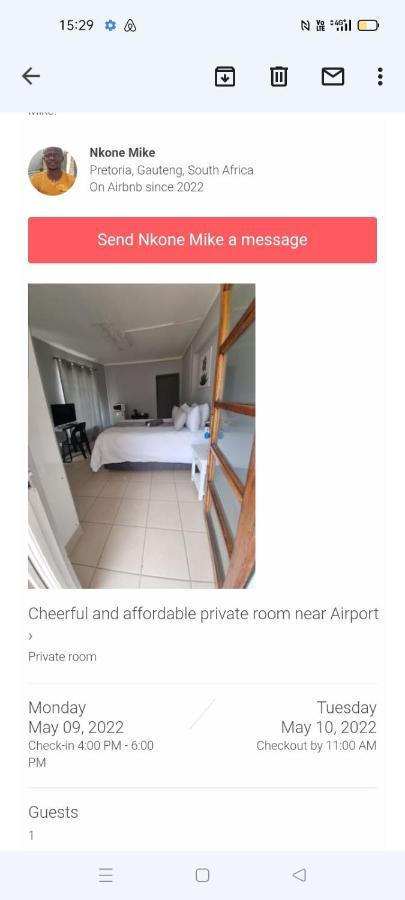Stay At Home Airport Lodge Kempton Park Esterno foto
