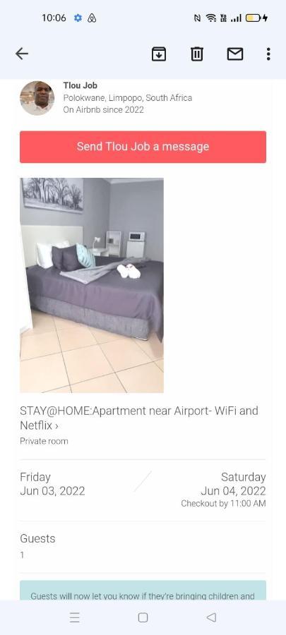 Stay At Home Airport Lodge Kempton Park Esterno foto